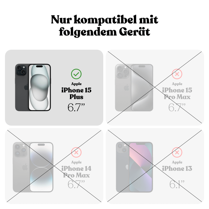 Universal Clear Case | iPhone 15 Plus