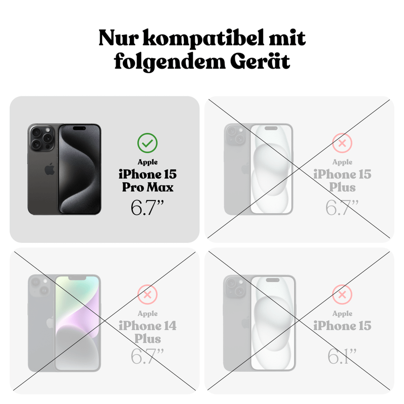 Universal Clear Case | iPhone 15 Pro Max