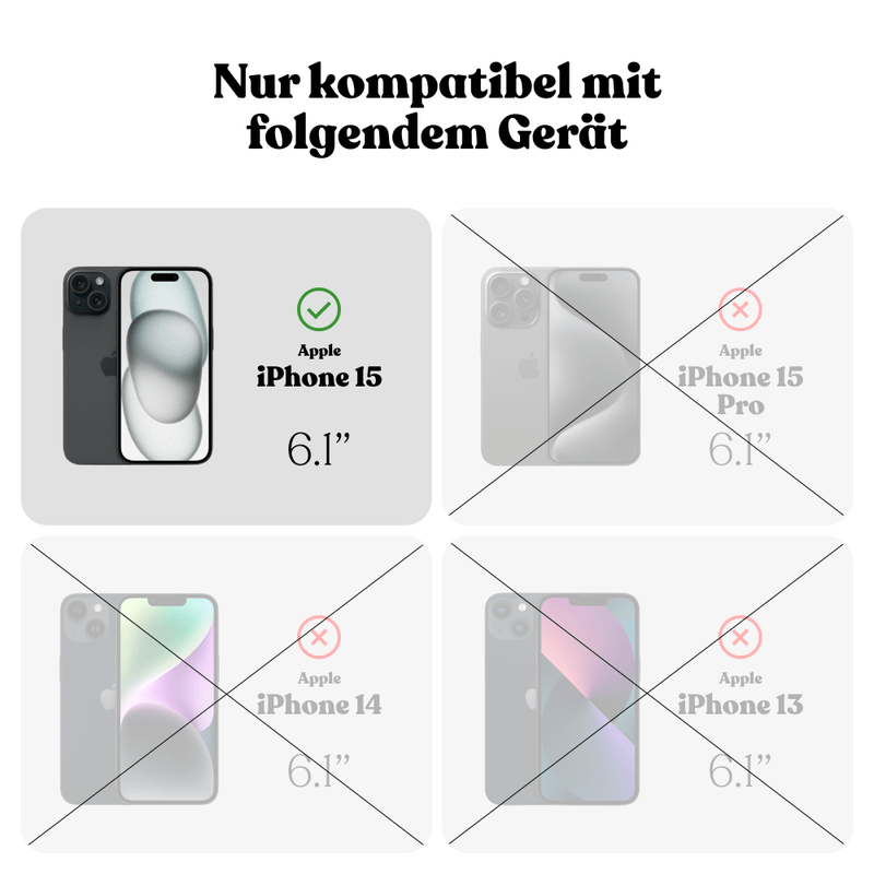 Universal Clear Case mit MagSafe | iPhone 15
