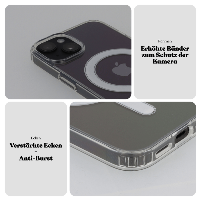 Universal Clear Case mit MagSafe | iPhone 15 Plus
