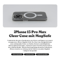 Universal Clear Case mit MagSafe | iPhone 15 Pro Max