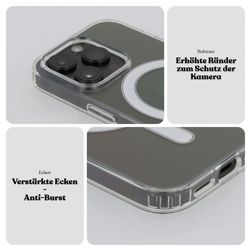 Universal Clear Case mit MagSafe | iPhone 15 Pro Max