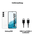 Samsung Galaxy S22 5G 128GB Phantom White