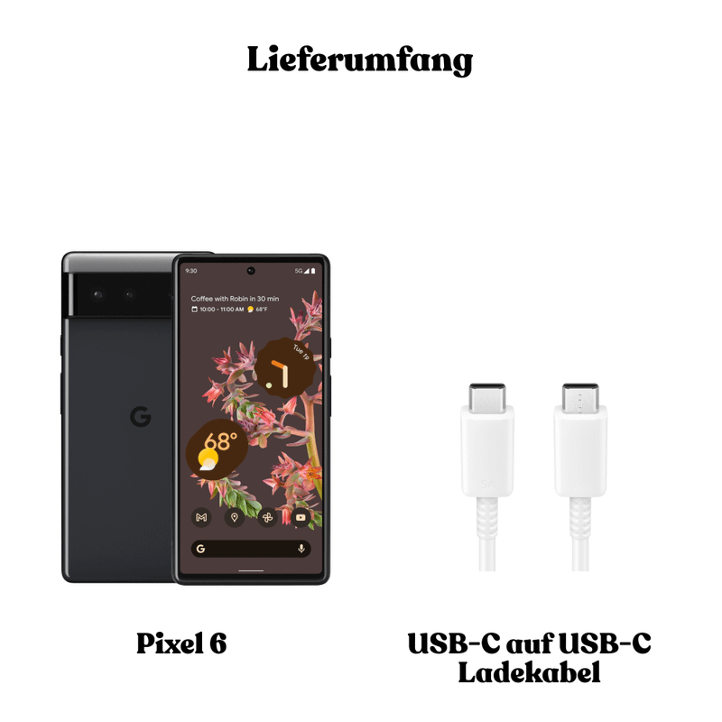 Google Pixel 6 128GB Stormy Black