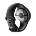 Google Pixel Watch 2 Bluetooth Matte Black Sportarmband in Obsidian