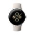 Pixel Watch 2 LTE+Bluetooth Polished Silver Sportarmband in Porcelain