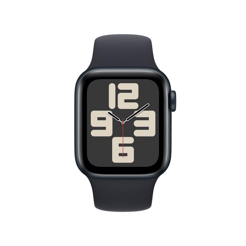 Apple WATCH SE (2023) 40mm GPS Aluminiumgehäuse Mitternacht Sportarmband Mitternacht S/M