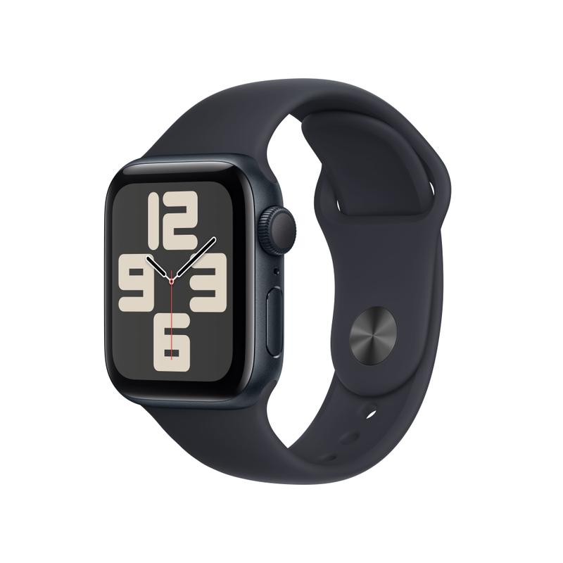 Apple WATCH SE (2023) 40mm GPS Aluminiumgehäuse Mitternacht Sportarmband Mitternacht S/M