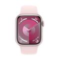 Apple WATCH Series 9 45mm GPS Aluminiumgehäuse Rosé Sportarmband Hellrosa M/L