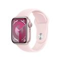 Apple WATCH Series 9 45mm GPS Aluminiumgehäuse Rosé Sportarmband Hellrosa S/M
