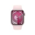 Apple WATCH Series 9 45mm GPS Aluminiumgehäuse Rosé Sportarmband Hellrosa S/M
