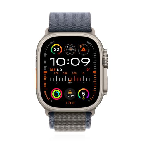 Apple WATCH Ultra 2 49mm GPS+Cellular Titangehäuse Alpine Loop Blau L