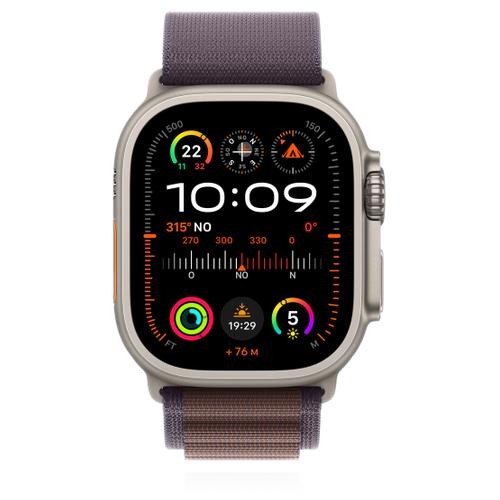 Apple Apple WATCH Ultra 2 49mm GPS+Cellular Titangehäuse Alpine Loop Indigo S