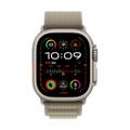 Apple WATCH Ultra 2 49mm GPS+Cellular Titangehäuse Alpine Loop Oliv L