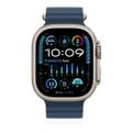 Apple WATCH Ultra 2 49mm GPS+Cellular Titangehäuse Ocean Armband Blau