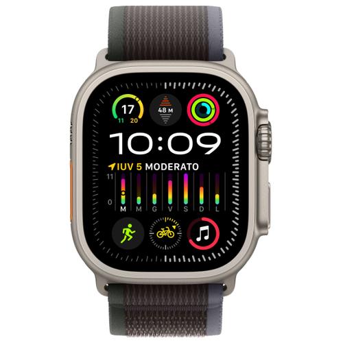 Apple Apple WATCH Ultra 2 49mm GPS+Cellular Titangehäuse Trail Loop Blau/Schwarz M/L