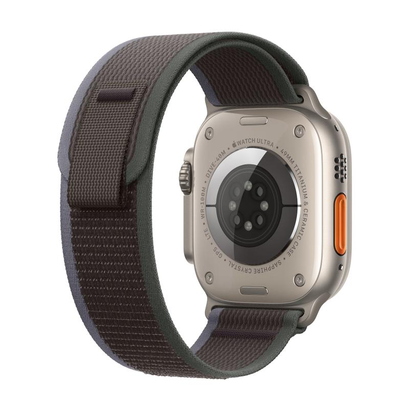 Apple WATCH Ultra 2 49mm GPS+Cellular Titangehäuse Trail Loop Blau/Schwarz M/L
