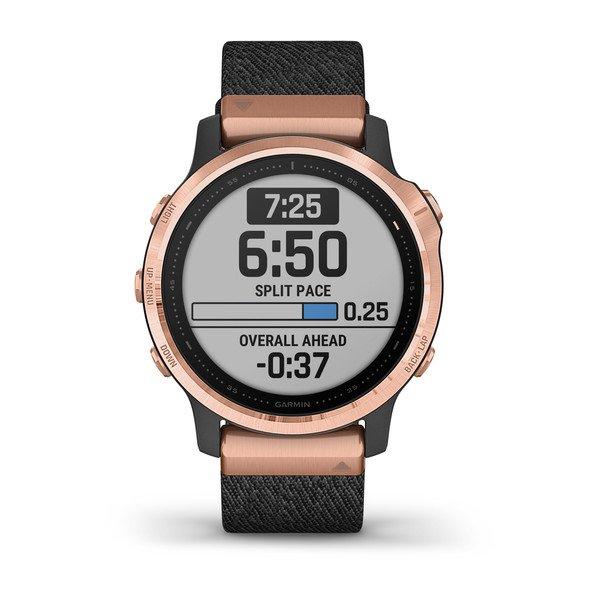 Garmin Fenix 6S Pro sapphire rosegold/schwarz