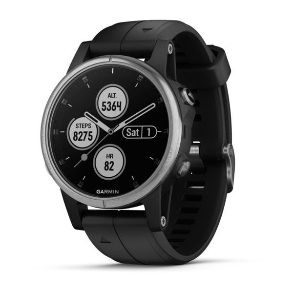 Garmin Fenix 5S Plus silber/schwarz