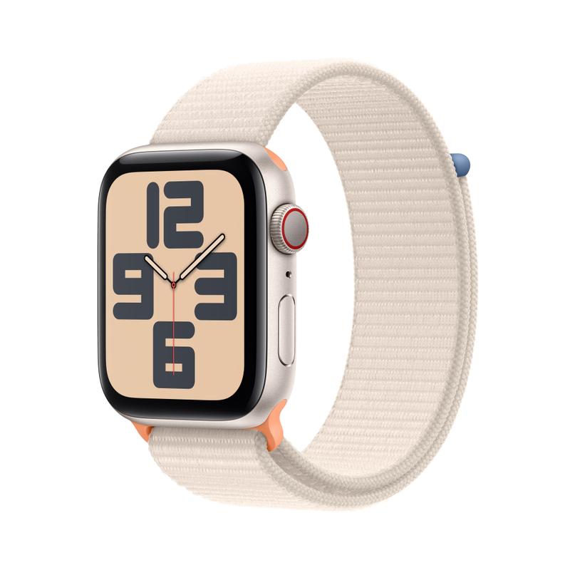 Apple WATCH SE (2023) 44mm GPS+Cellular Aluminiumgehäuse Polarstern Sport Loop Polarstern