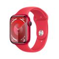 Apple WATCH Series 9 45mm GPS Aluminiumgehäuse (PRODUCT)RED Sportarmband Rot S/M