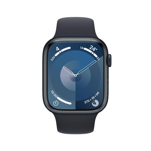 Apple WATCH Series 9 45mm GPS+Cellular Aluminiumgehäuse Mitternacht Sportarmband Mitternacht S/M