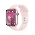 Apple WATCH Series 9 45mm GPS+Cellular Aluminiumgehäuse Rosé Sportarmband Hellrosa M/L