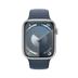 WATCH Series 9 45mm GPS+Cellular Aluminiumgehäuse Silber Sportarmband Sturmblau M/L