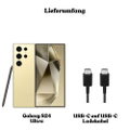 Samsung Galaxy S24 Ultra 256GB Titanium Yellow