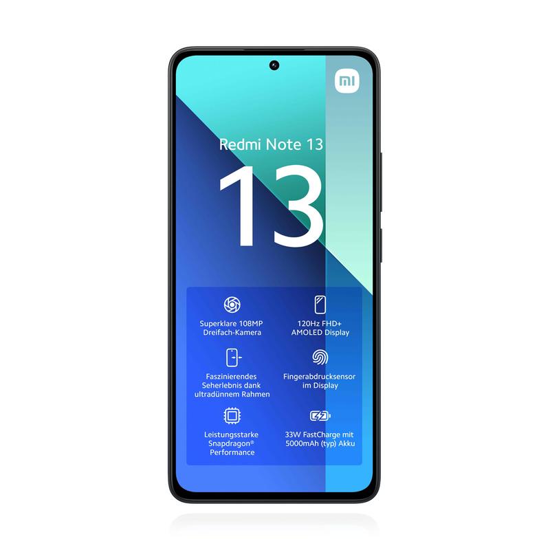 Xiaomi Redmi Note 13 4G 6GB RAM 128GB Midnight Black