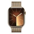 Apple WATCH Series 9 45mm GPS+Cellular Edelstahlgehäuse Gold Milanaisearmband Gold