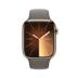 WATCH Series 9 45mm GPS+Cellular Edelstahlgehäuse Gold Sportarmband Tonbraun M/L
