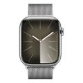 Apple WATCH Series 9 45mm GPS+Cellular Edelstahlgehäuse Silber Milanaisearmband  Silber