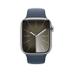 WATCH Series 9 45mm GPS+Cellular Edelstahlgehäuse Silber Sportarmband Sturmblau M/L