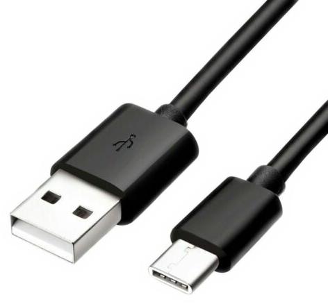 Universal Universal Ladekabel USB-A auf USB-C Schwarz