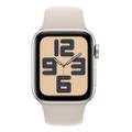 Apple Watch SE (2023) 40mm GPS Aluminium Polarstern Sportarmband Polarstern S/M