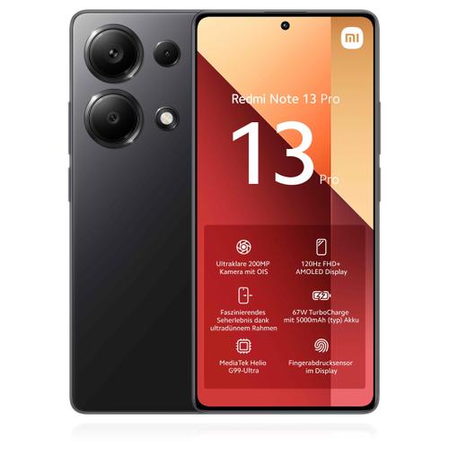 Xiaomi Xiaomi Redmi Note 13 Pro 4G 256GB Midnight Black