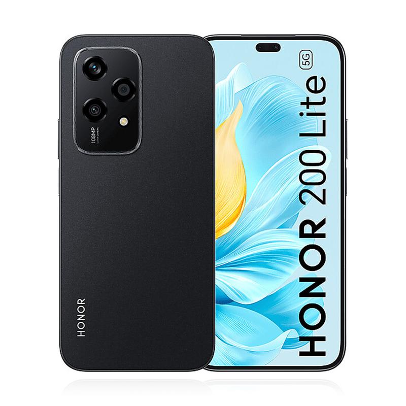 Honor 200 Lite 5G 8GB RAM 256GB Midnight Black