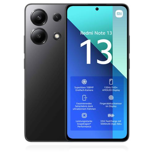 Xiaomi Xiaomi Redmi Note 13 4G 8GB RAM 256GB Midnight Black