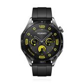 Huawei Watch GT 4 46mm Black Black Fluoroelastomer Strap