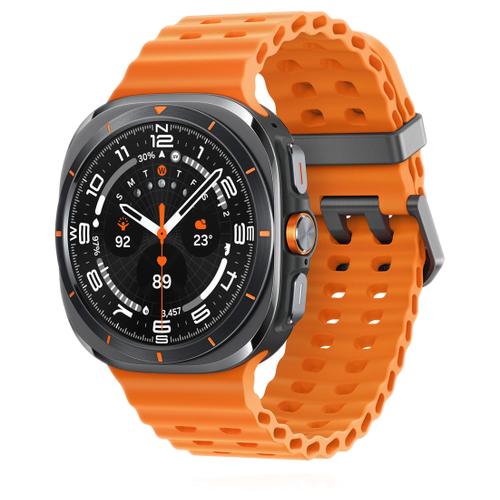 Samsung Samsung Galaxy Watch Ultra Titanium Gray Marine Band Orange