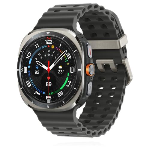 Samsung Samsung Galaxy Watch Ultra Titanium Silver Marine Band Dark Gray
