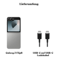 Samsung Galaxy Z Flip6 256GB Silver Shadow