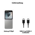 Samsung Galaxy Z Flip6 256GB Silver Shadow