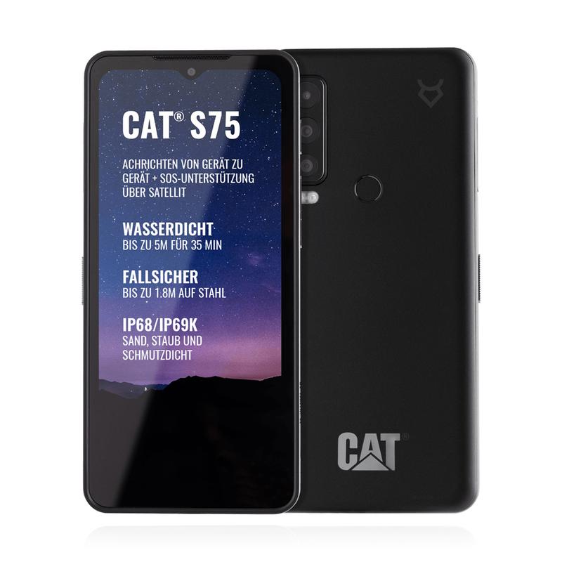 CAT S75 128GB Schwarz