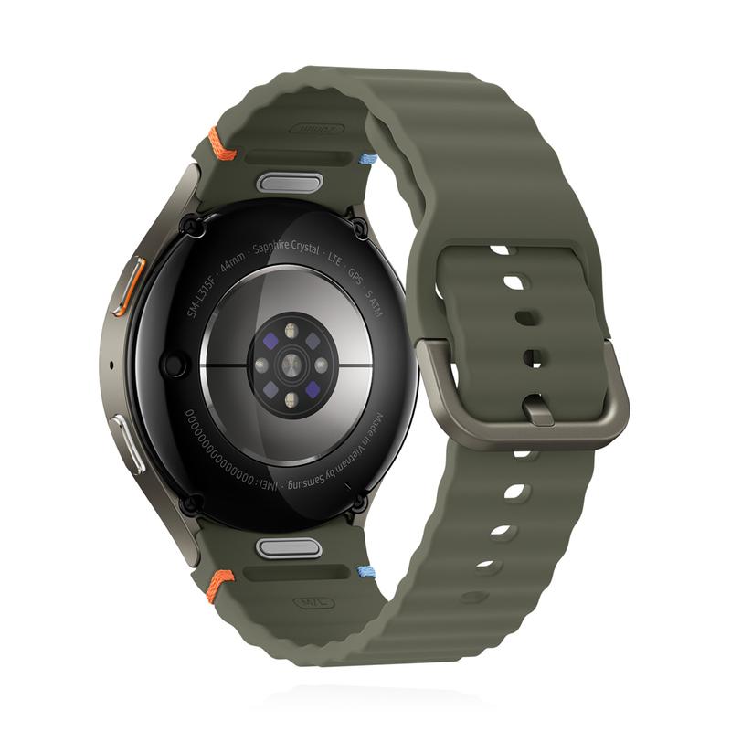 Samsung Galaxy Watch7 44mm LTE Grün Sport Band Grün M/L