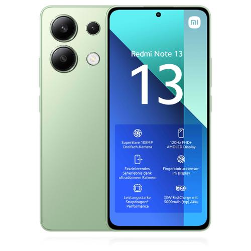 Xiaomi Xiaomi Redmi Note 13 4G 8GB RAM 128GB Mint Green
