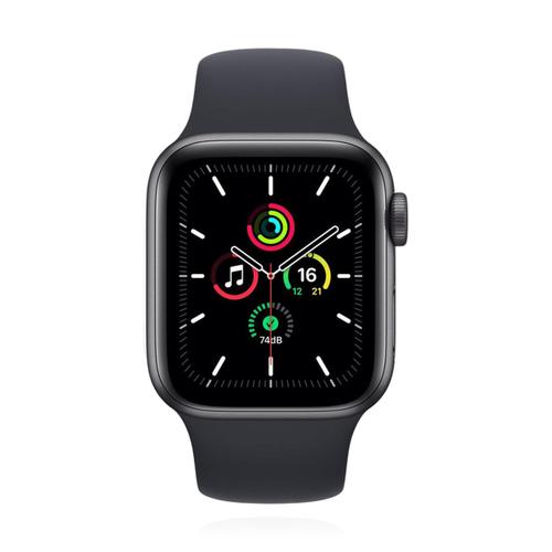 Apple Apple WATCH SE 40mm GPS Aluminiumgehäuse Space Grau Sportarmband Mitternacht