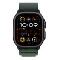 Apple WATCH Ultra 2 49mm GPS+Cellular Titangehäuse Schwarz Alpine Loop Dunkelgrün M