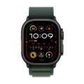 Apple WATCH Ultra 2 49mm GPS+Cellular Titangehäuse Schwarz Alpine Loop Dunkelgrün M